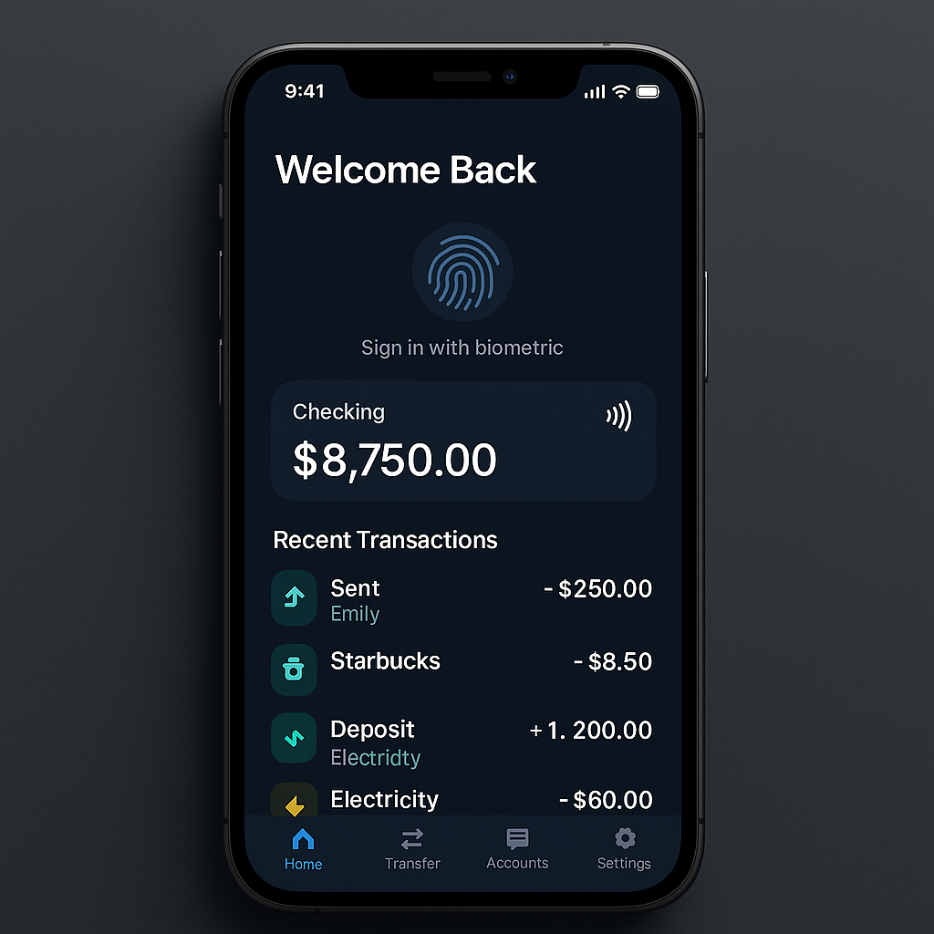FinTech Mobile Banking App