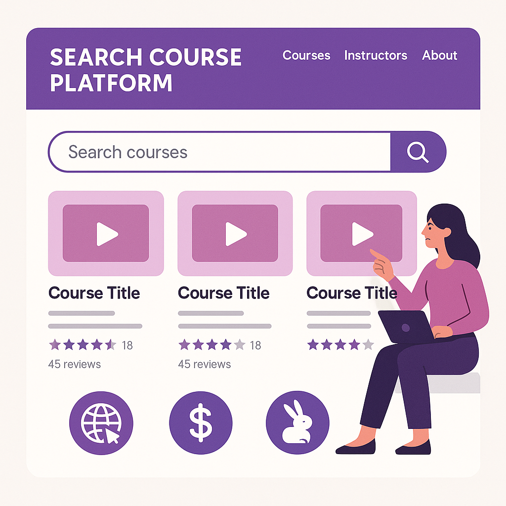 Behind the Search Course Platform